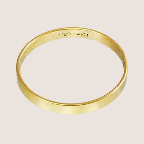 gold filled ring / stacking ring / gold filled stacking ring / permanent jewelry supplier
