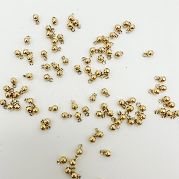 Rounded Bead Drop Charm