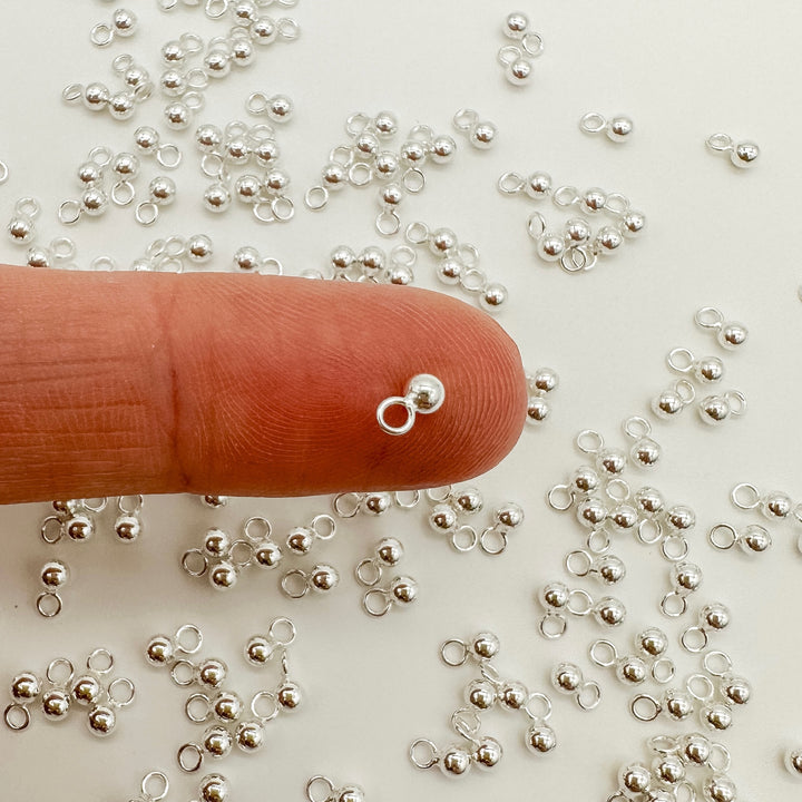 Rounded Bead Drop Charm