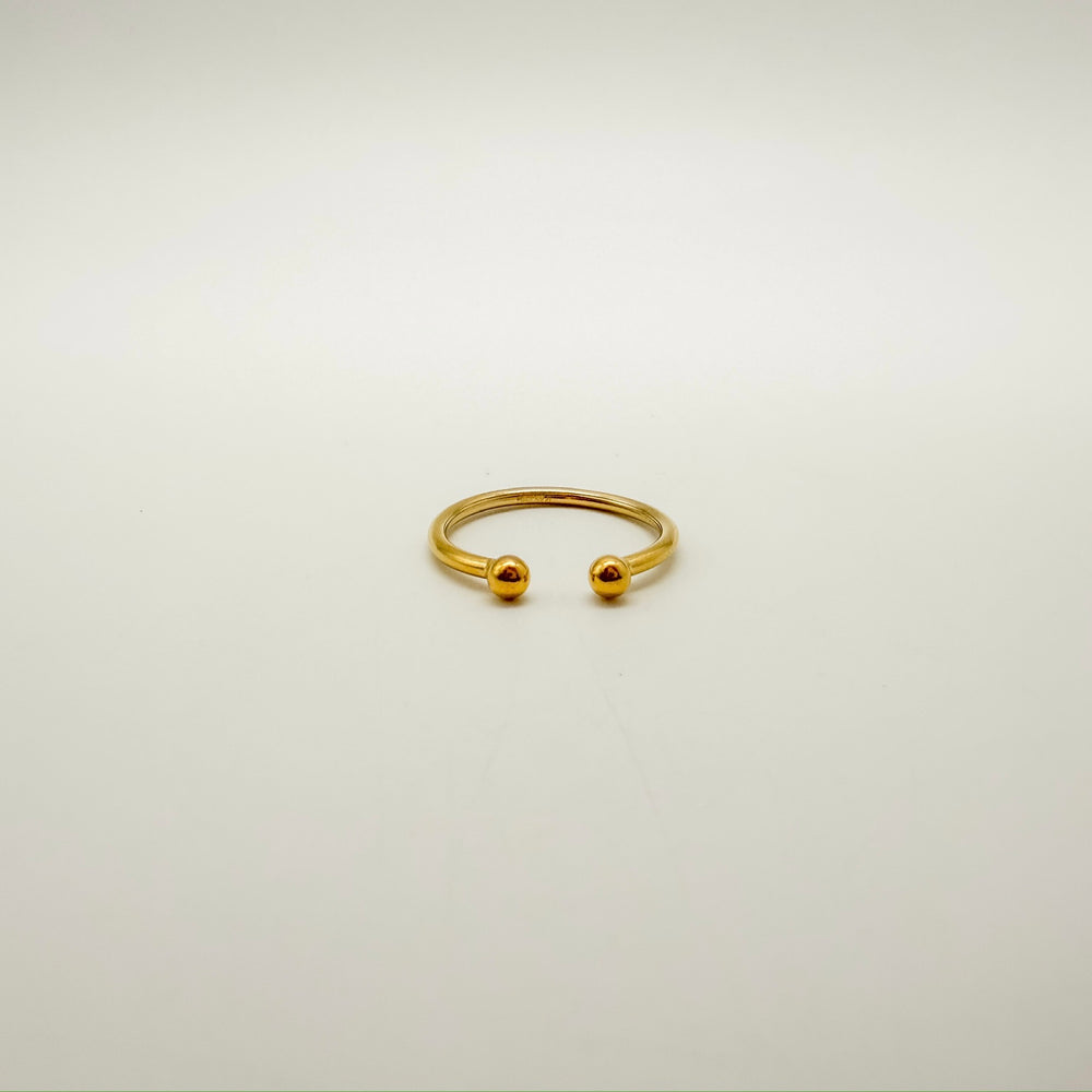 open ended ring, 14k gold filled ring, dainty ring, multiple size ring, waterproof ring