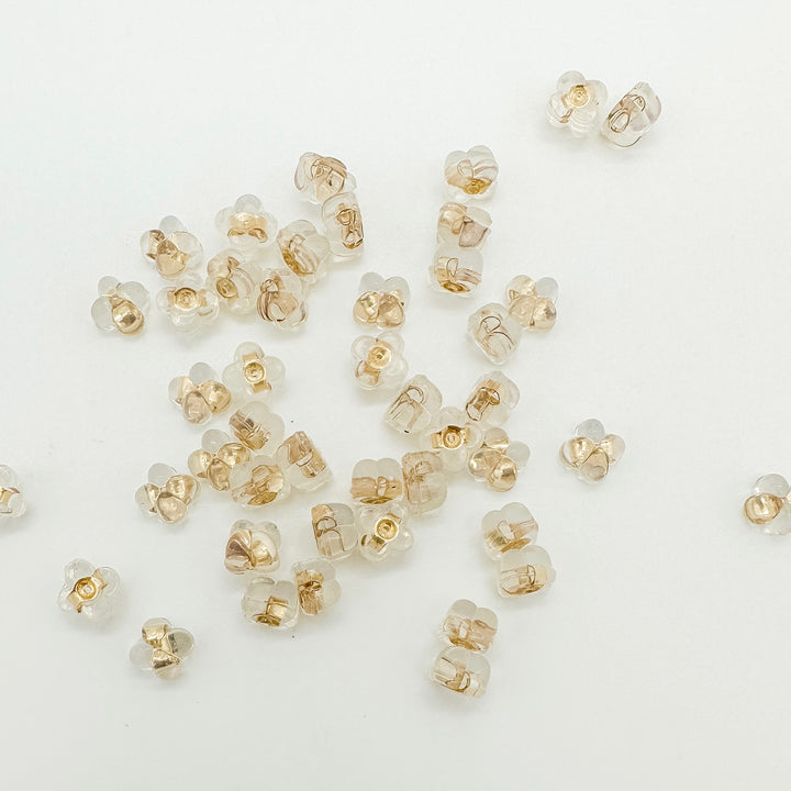 silicone earring backs for jewelry making, gold-filled earring backs for studs