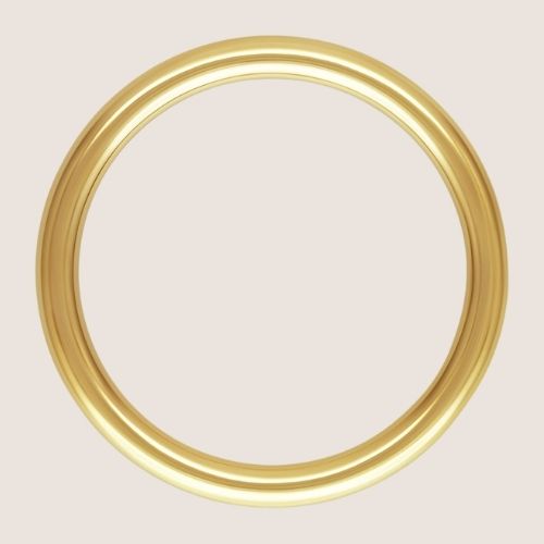 gold filled ring / stacking ring / gold filled stacking ring / permanent jewelry supplier / chunky stacking ring