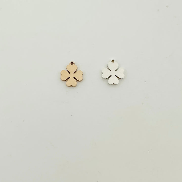 clover connector, gold filled clover charm, gold filled clover connector, st. patrick's day charm, gold filled charms, permanent jewelry connectors