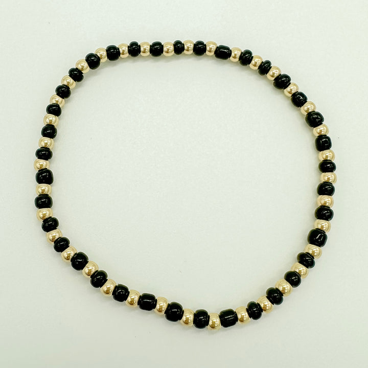 gold filled beaded bracelet / gold filled bracelet / beaded bracelet / handmade bracelet / wholesale gold filled bracelet
