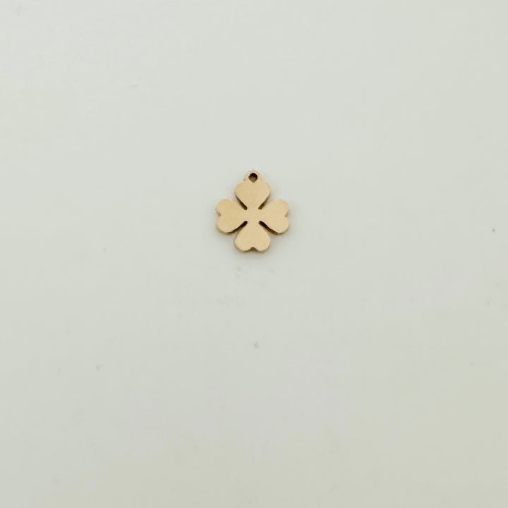 clover connector, gold filled clover charm, gold filled clover connector, st. patrick's day charm, gold filled charms, permanent jewelry connectors
