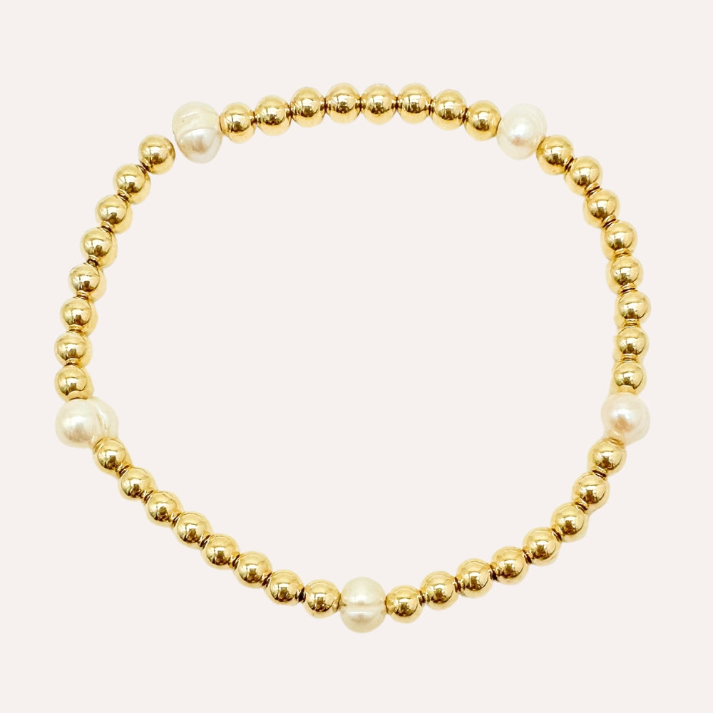 gold filled beaded bracelets wholesale permanent jewelry supplies