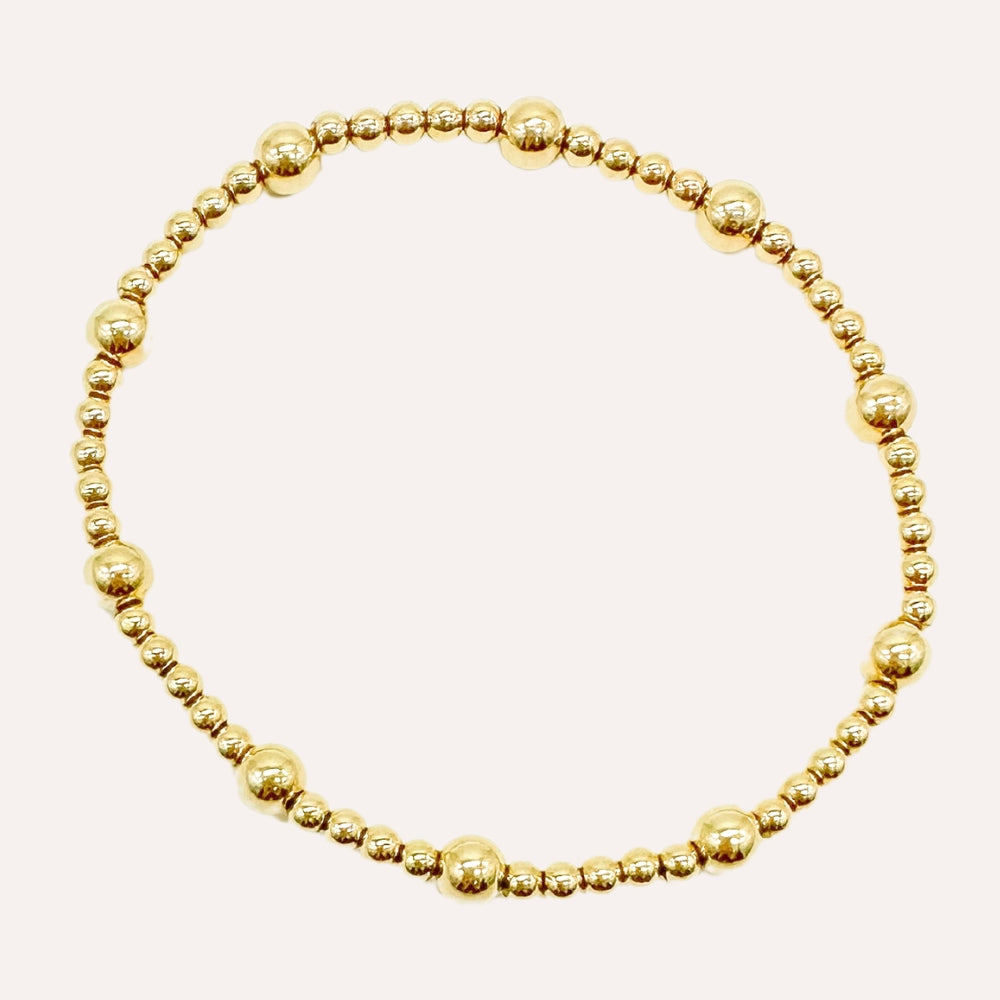 gold filled beaded bracelets wholesale permanent jewelry supplies