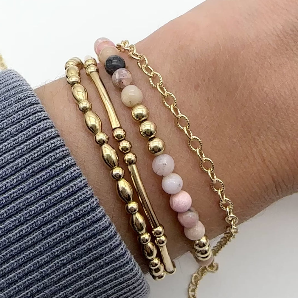 textured cable chain / gold-filled chain by the foot / wholesale chain / permanent jewelry supplies / gold-filled cable chain