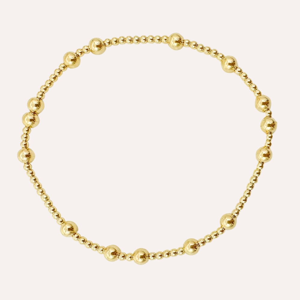 gold filled beaded bracelets wholesale permanent jewelry supplies