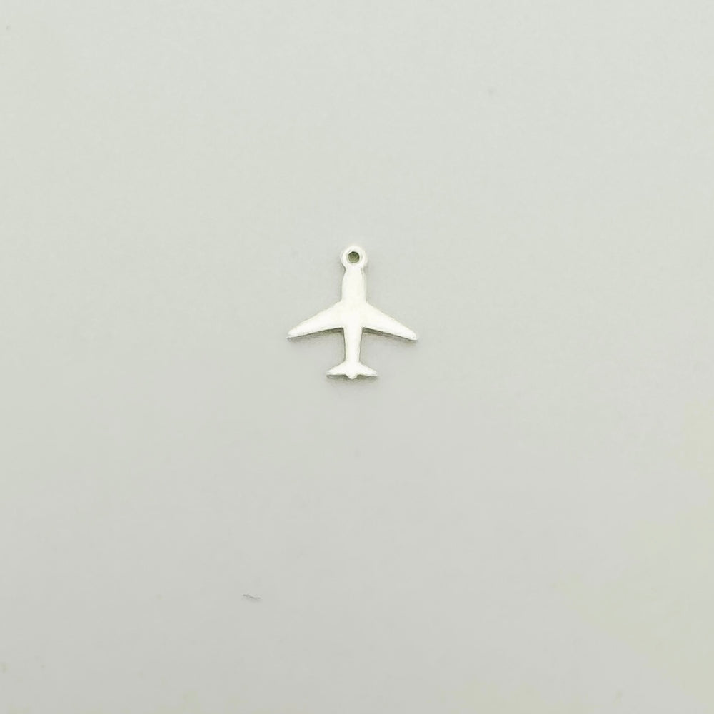 gold filled airplane connector, gold filled connectors, permanent jewelry connectors, essbe jewelry supply, permanent jewelry supplier, airplane charm, airplane connector, sterling silver airplane charm