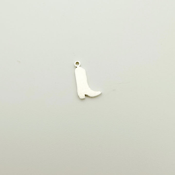 gold filled cowboy boot, cowboy boot connector, permanent jewelry connector, gold filled connector, gold filled charm, wholesale charms, nashville connector, southern connectors, essbe jewelry supply
