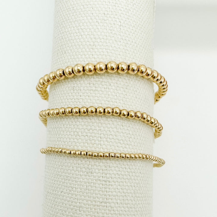 gold filled beaded bracelets wholesale permanent jewelry supplies
