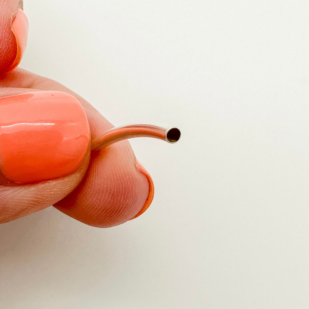 Curved Tube Beads 15mm