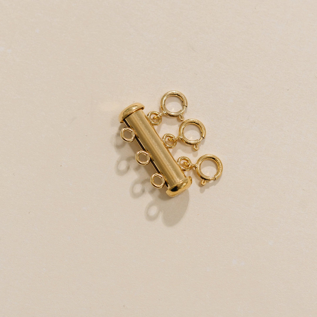 3 Row Necklace Clasp