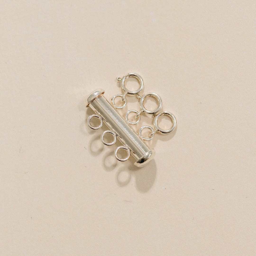 3 Row Necklace Clasp