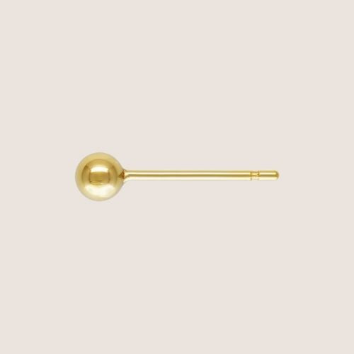 ball studs, 14k gold filled ball studs, everyday studs, customized ball studs, customizable studs, sterling silver ball studs, 3mm ball studs