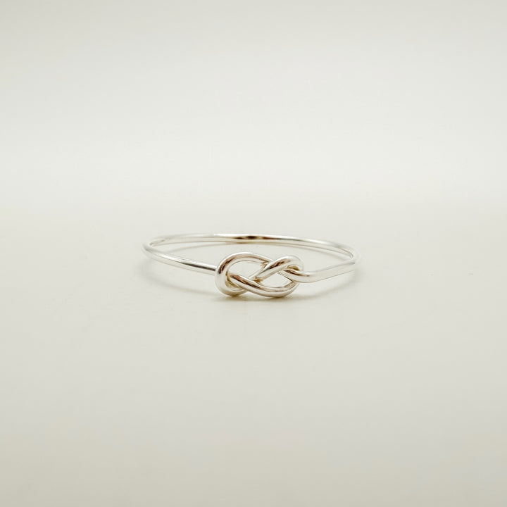 essbe jewelry supply, stacking ring, gold filled ring, infinity knot stacking ring, infinity knot ring, wholesale rings, sterling silver rings