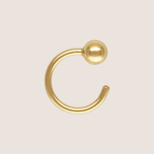 ball end hoop, earring, studs, ear stack, gold filled