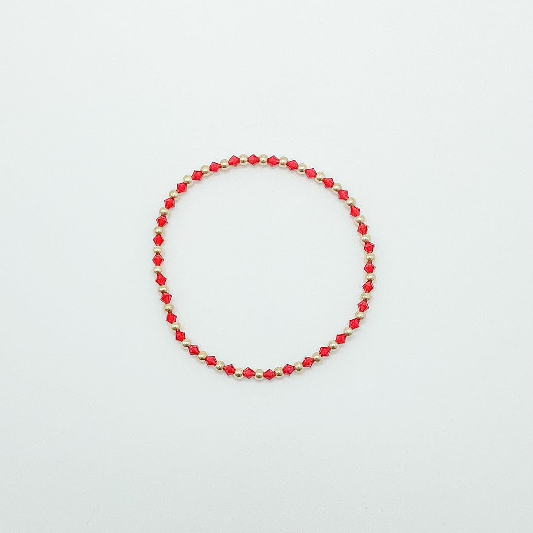 Alternating Birthstone Bracelet