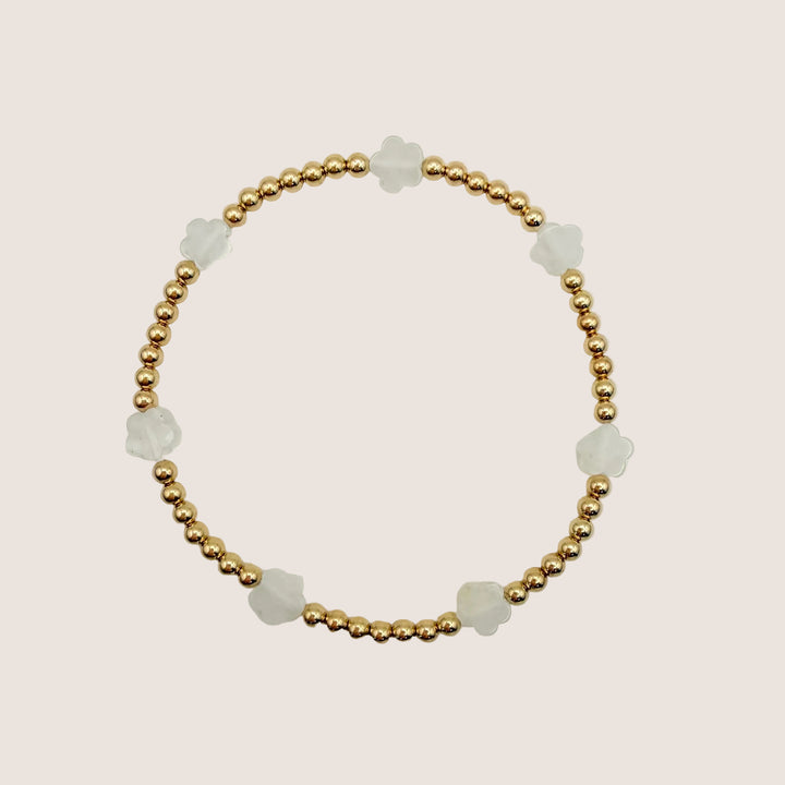Flower Beaded Bracelet