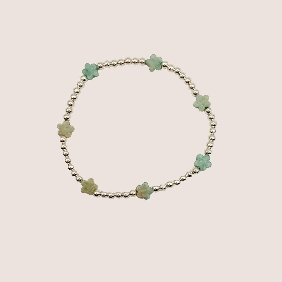 Flower Beaded Bracelet
