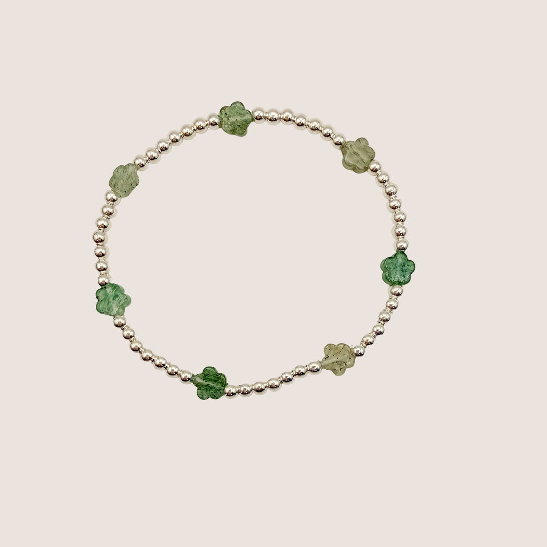 Flower Beaded Bracelet