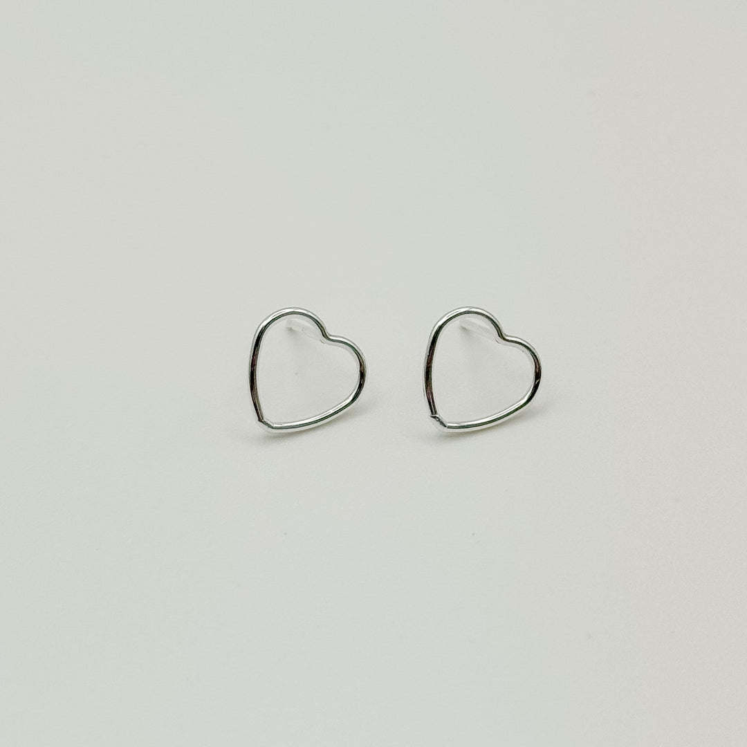 Outline Heart Earrings