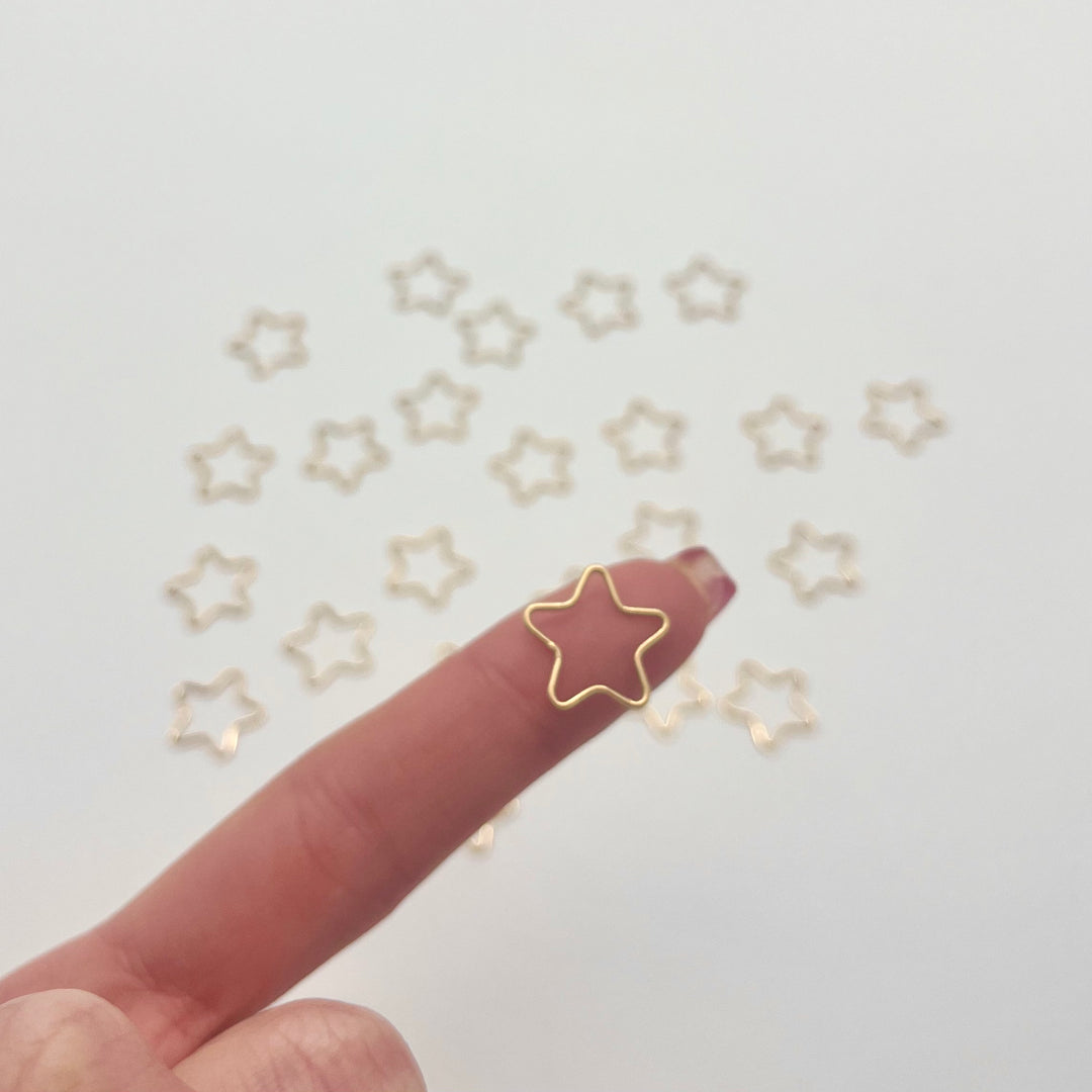 Large Star Outline Connectors