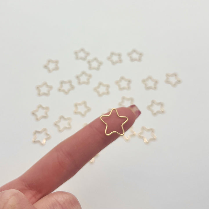 Large Star Outline Connectors