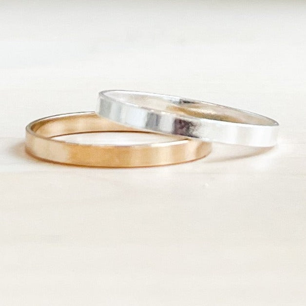 Flat Band Ring