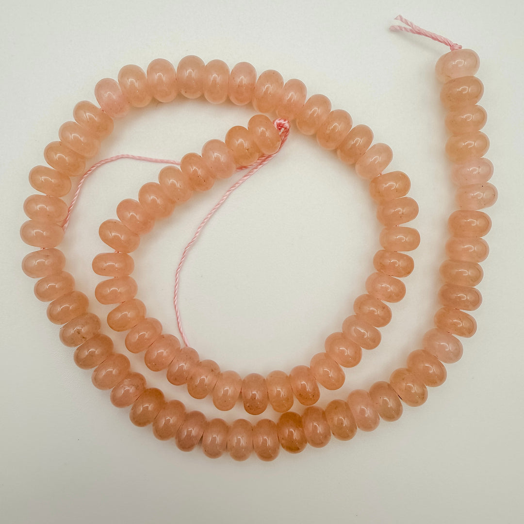 Malaysian Jade Rondelle Beads, sandy rondelle beads, 5x8mm rondelle beads,rondelle gemstone beads