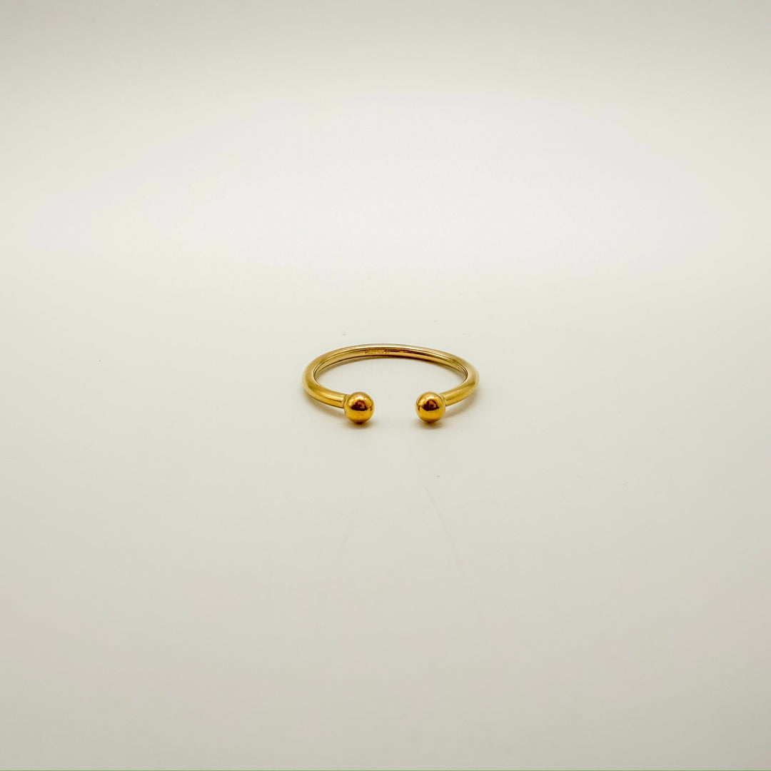 open ended ring, 14k gold filled ring, dainty ring, multiple size ring, waterproof ring