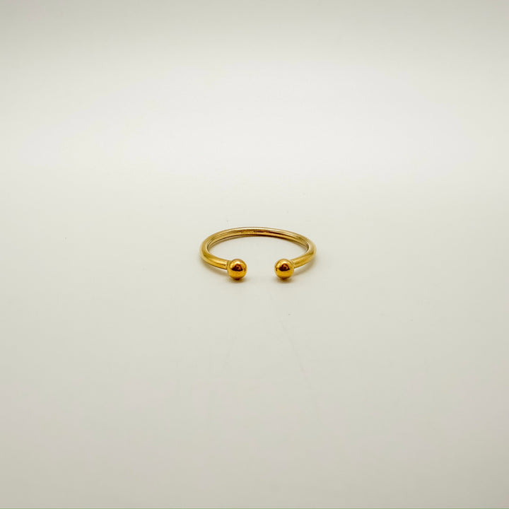 open ended ring, 14k gold filled ring, dainty ring, multiple size ring, waterproof ring