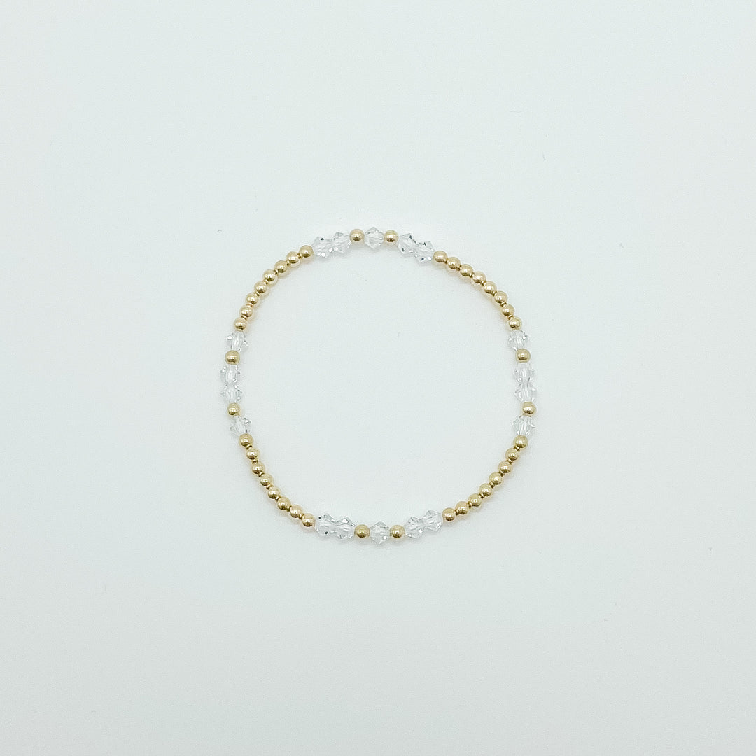 Patterned Birthstone Bracelet