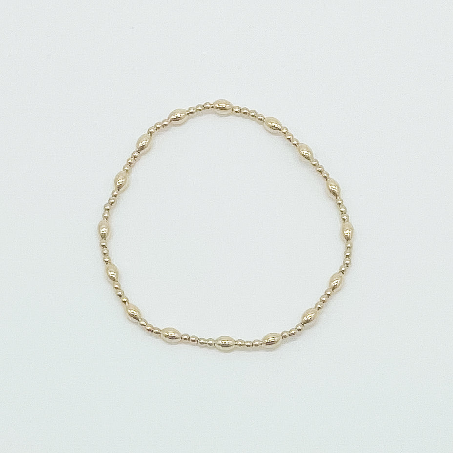 Patterned Oval Bracelet