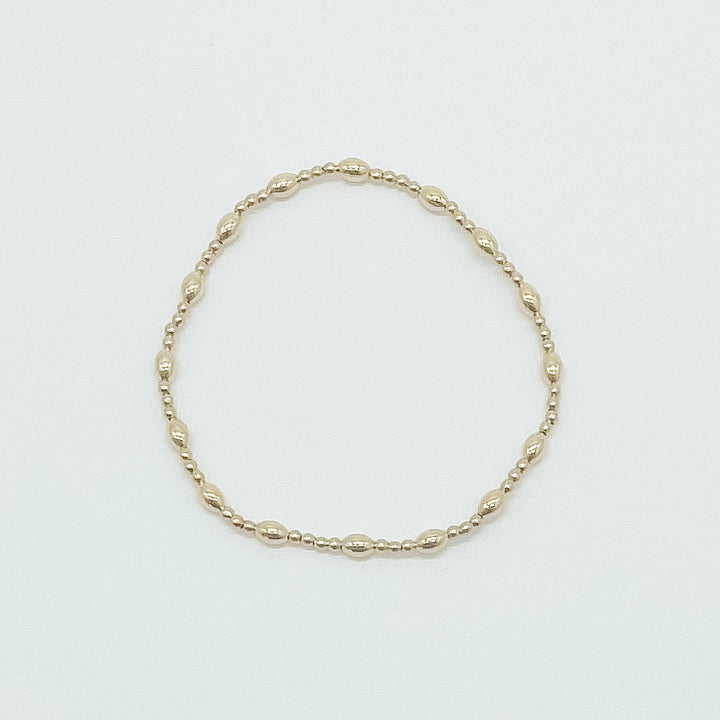 Patterned Oval Bracelet