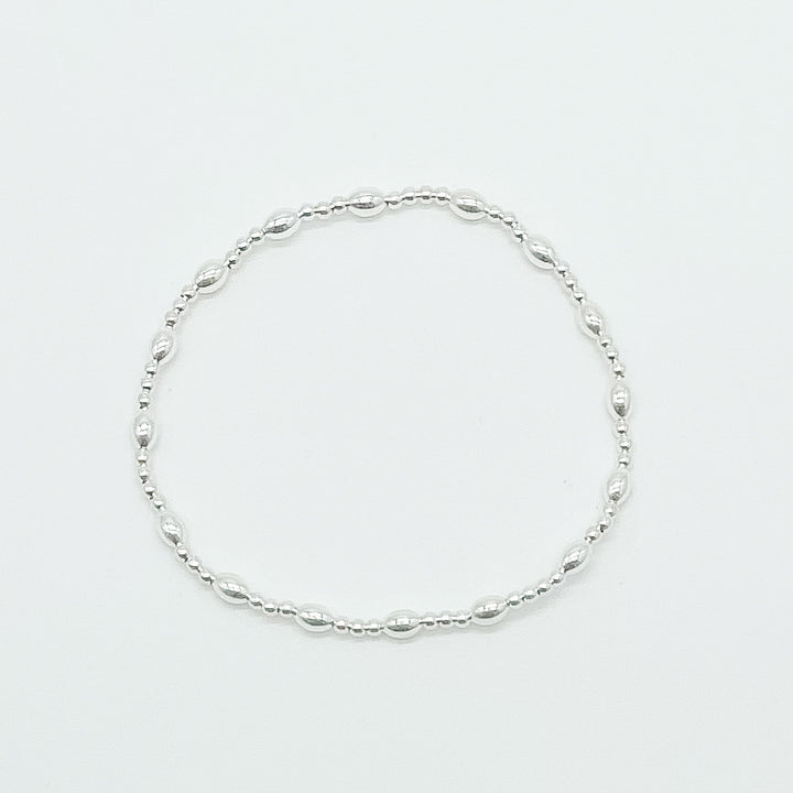 Patterned Oval Bracelet