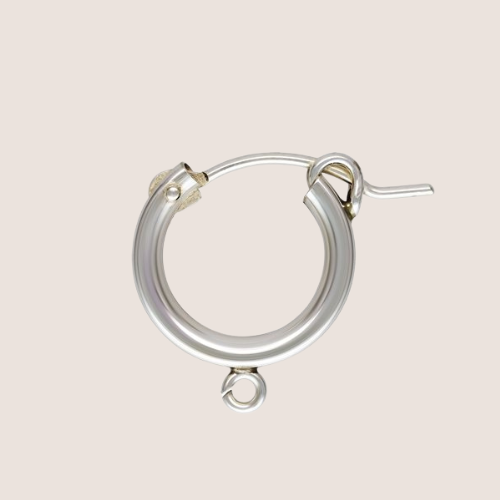 Everyday Hoop Earring with Loop