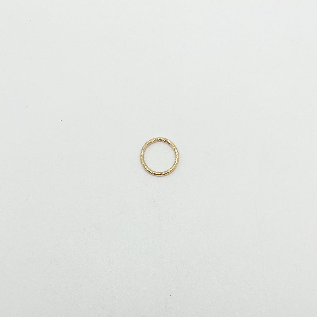 Textured Circle Connector