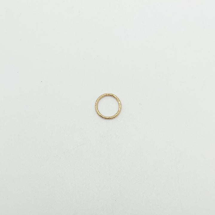 Textured Circle Connector