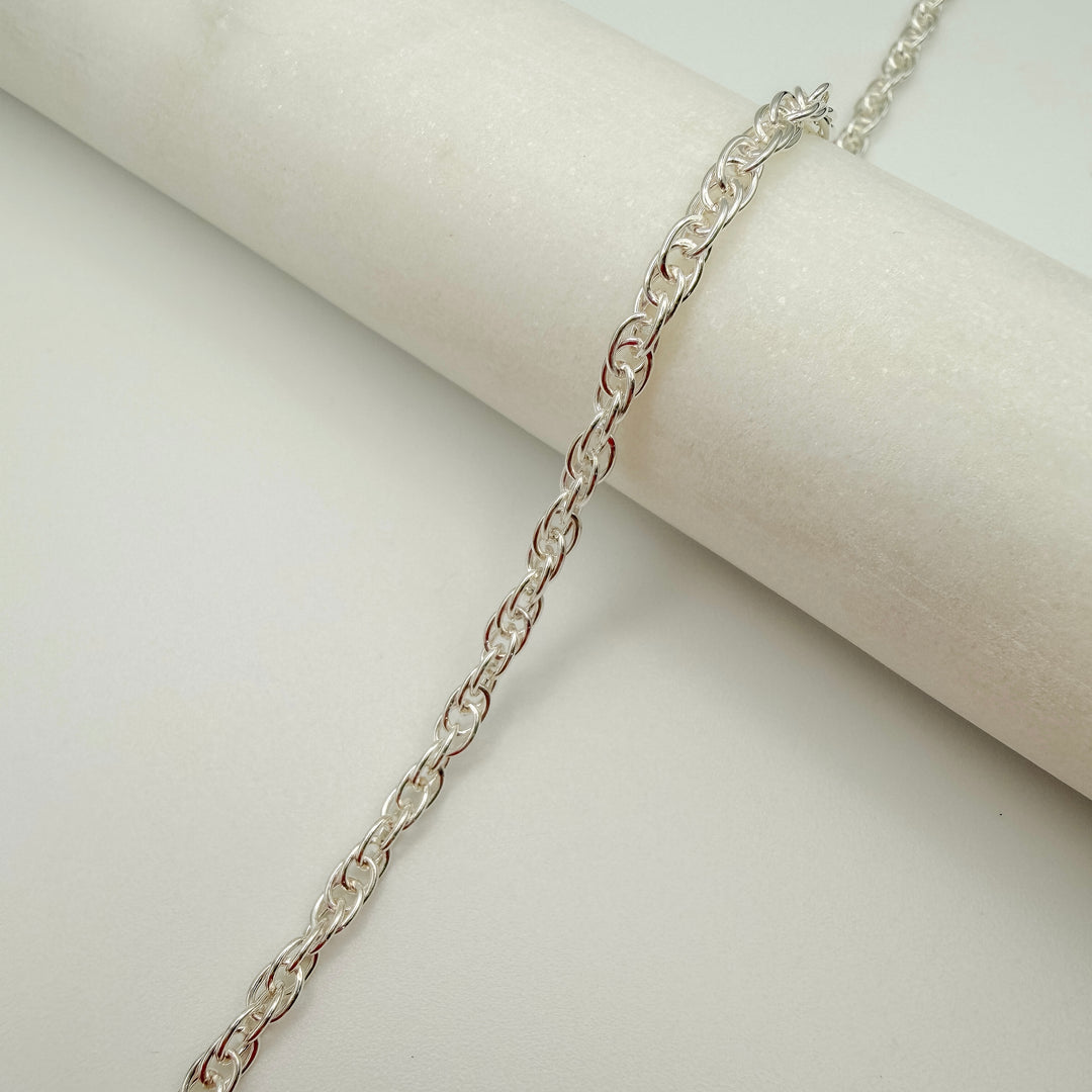 chunky rope, chain, gold filled, sterling silver, chunky chain, permanent jewelry, michigan jewelry