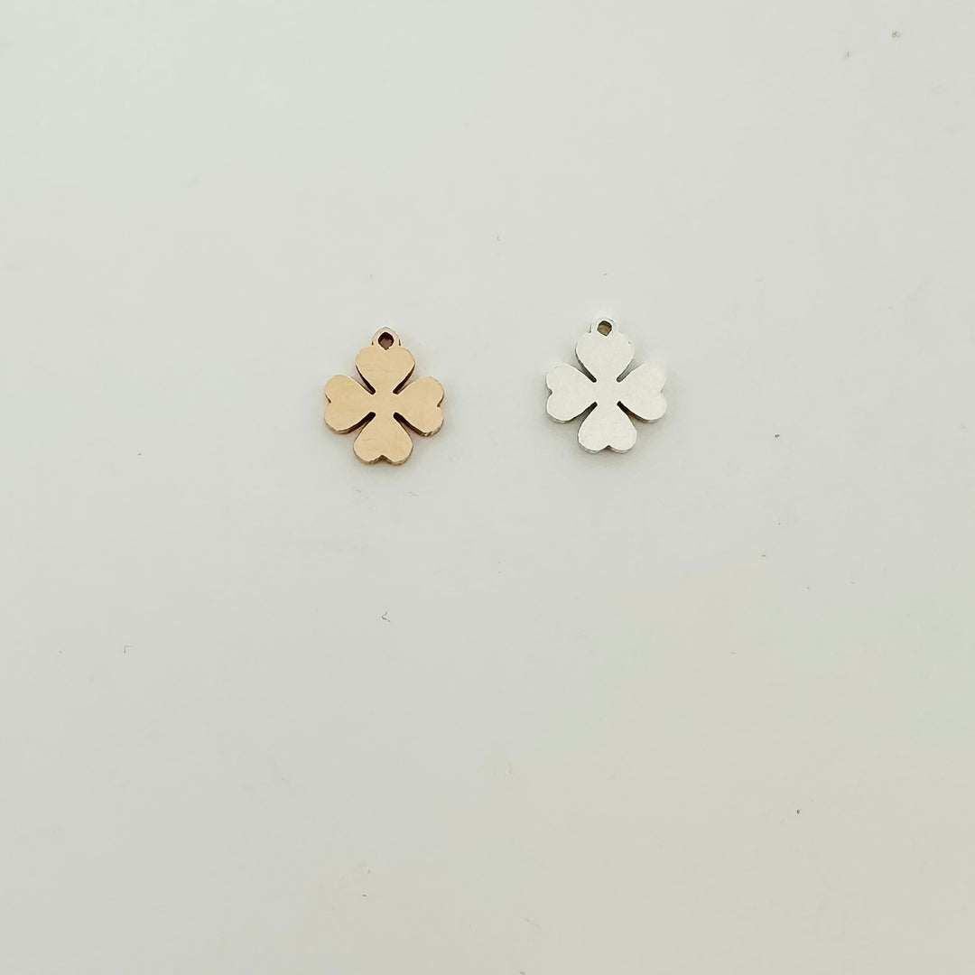 clover connector, gold filled clover charm, gold filled clover connector, st. patrick's day charm, gold filled charms, permanent jewelry connectors