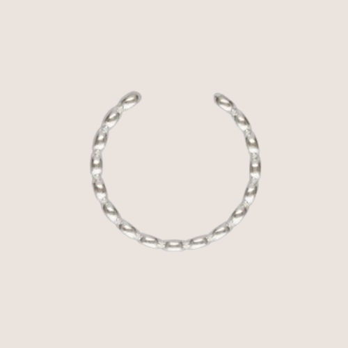 ear cuff, sterling silver, dottie, cuff, earrings, ear stack