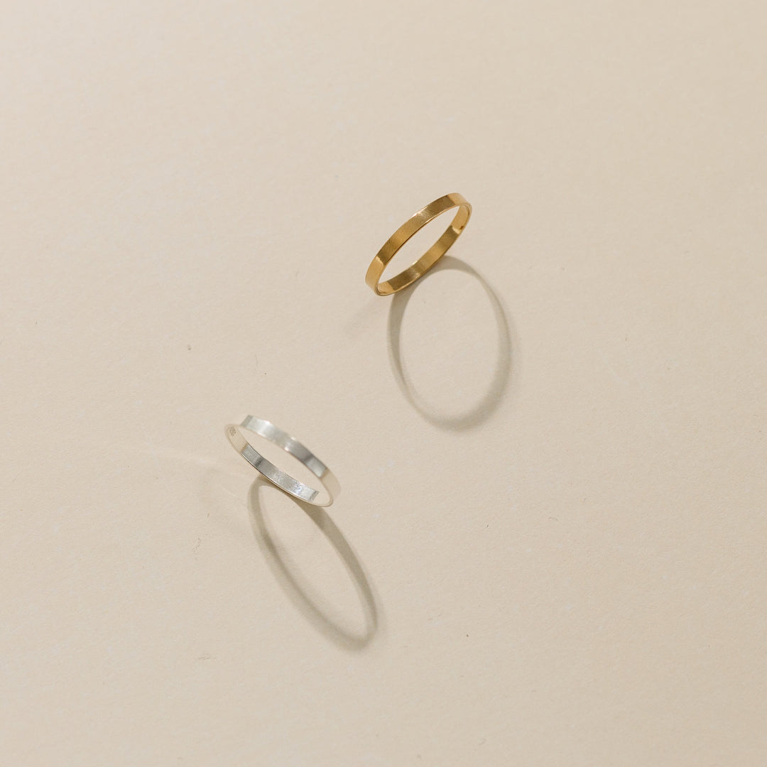 Flat Band Ring
