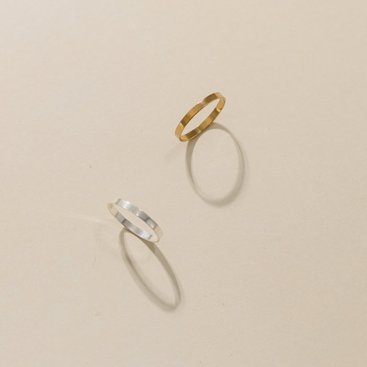Flat Band Ring