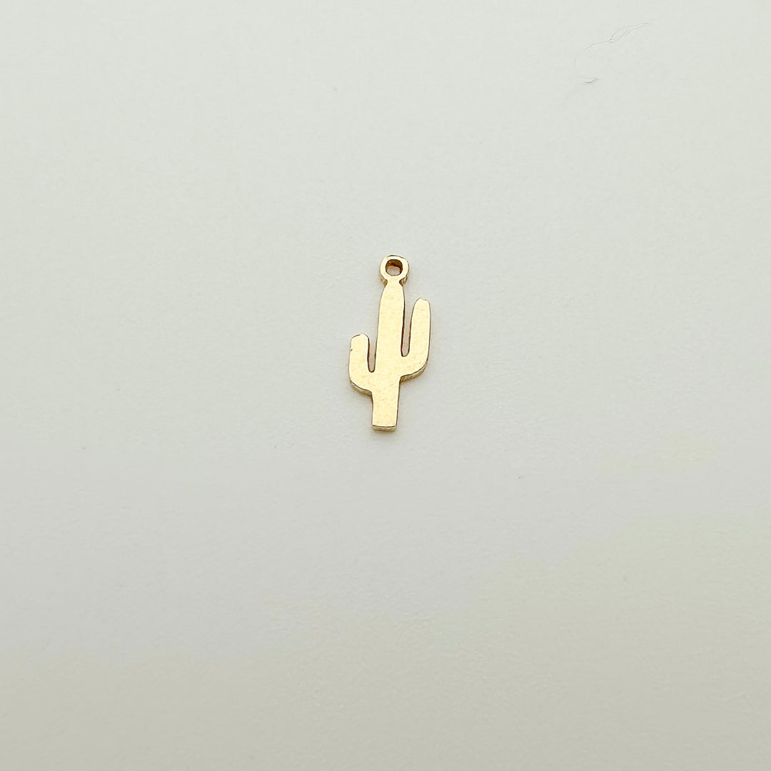 cactus connector, gold filled cactus connector, desert connector, bachelorette connector, permanent jewelry connectors