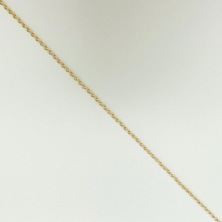 gold filled dainty rolo chain, rolo chain wholesale chain, chain by the foot, permanent jewelry chain, permanent jewelry rolo chain