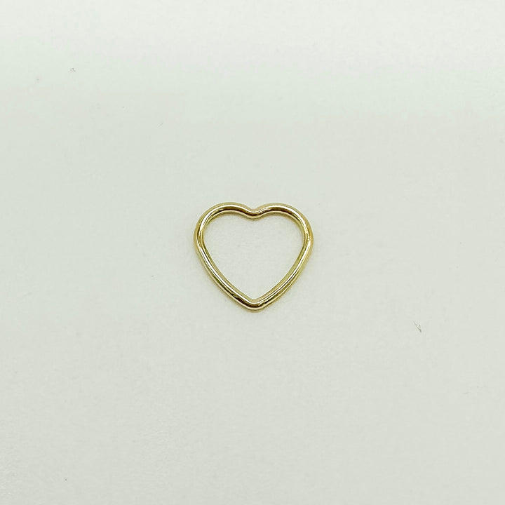 gold filled heart connector, permanent jewelry connector, permanent jewelry supplies, connectors, bracelet connector