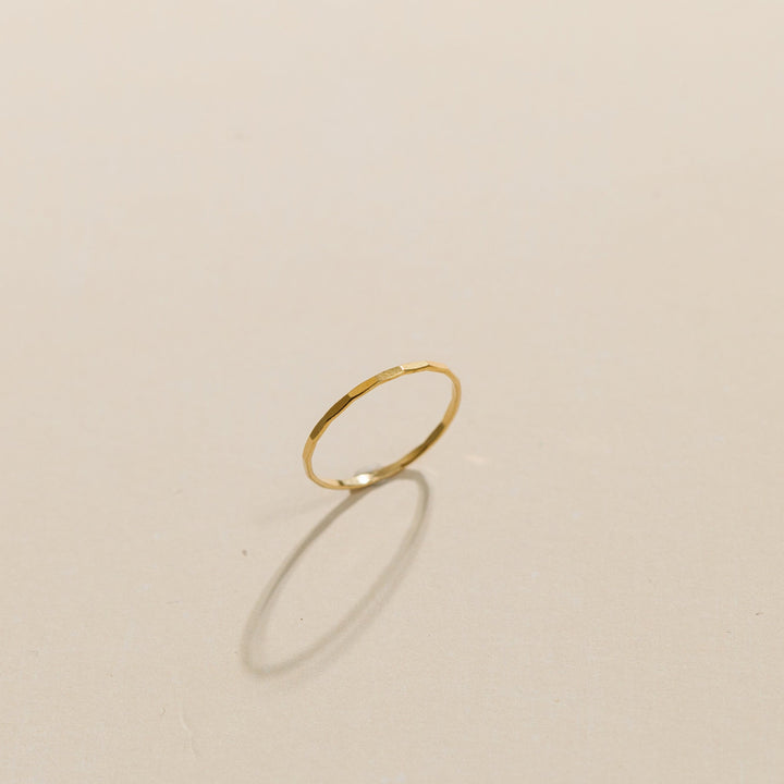 Hammered Stacking Ring