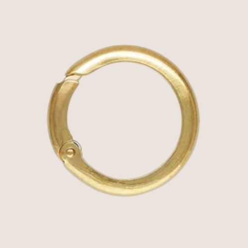 Hinged Hoop Clasp